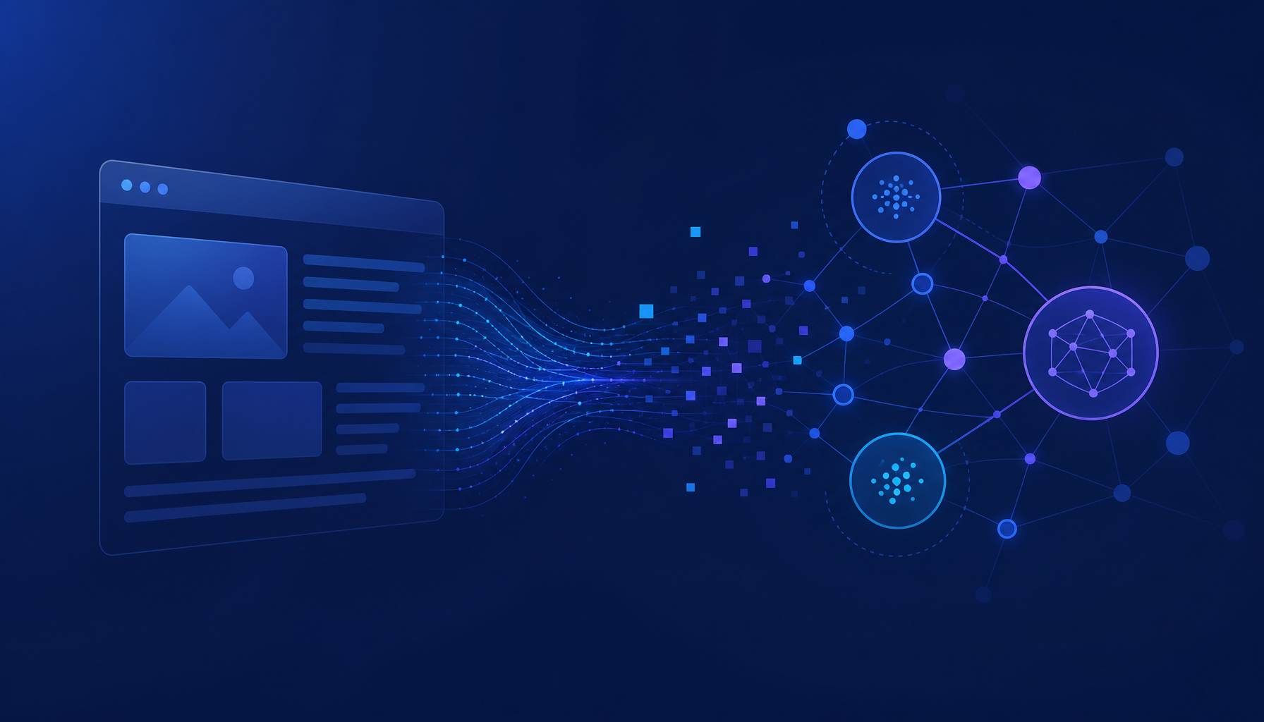 AI search engines analyzing website content for citations